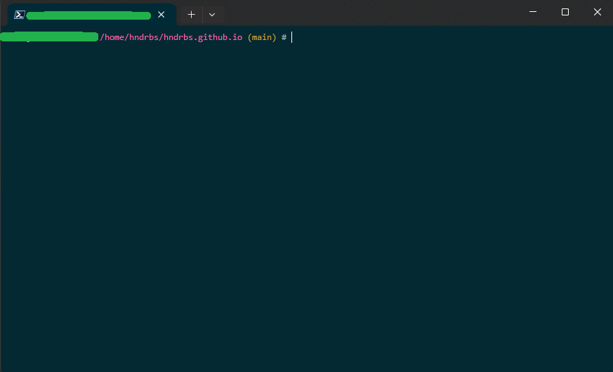 Ideal git terminal