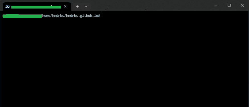 Annoying git terminal